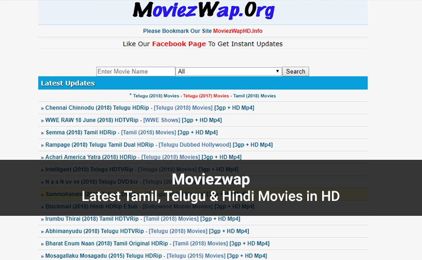 Moviezwap 2021 : Telugu Movies Download Moviezwap org Hollywood Dubbed Movies Latest Updates