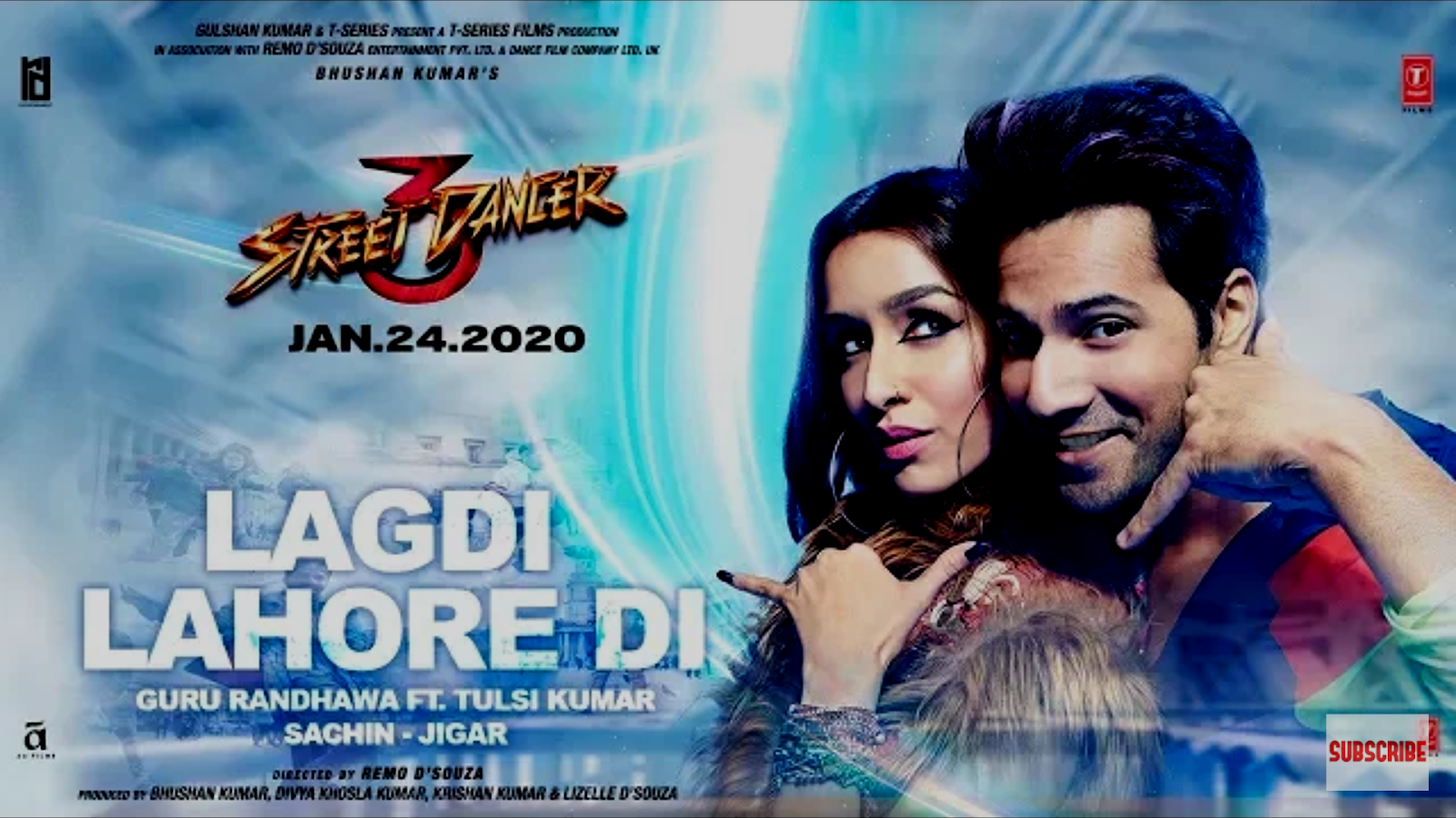 Lagdi Lahore Di Song Lyrics – Street Dancer 3D